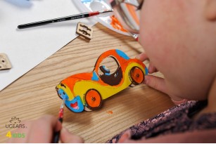3D coloring model «Car»